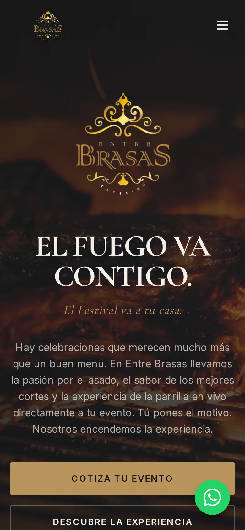 Entre Brasas - móvil